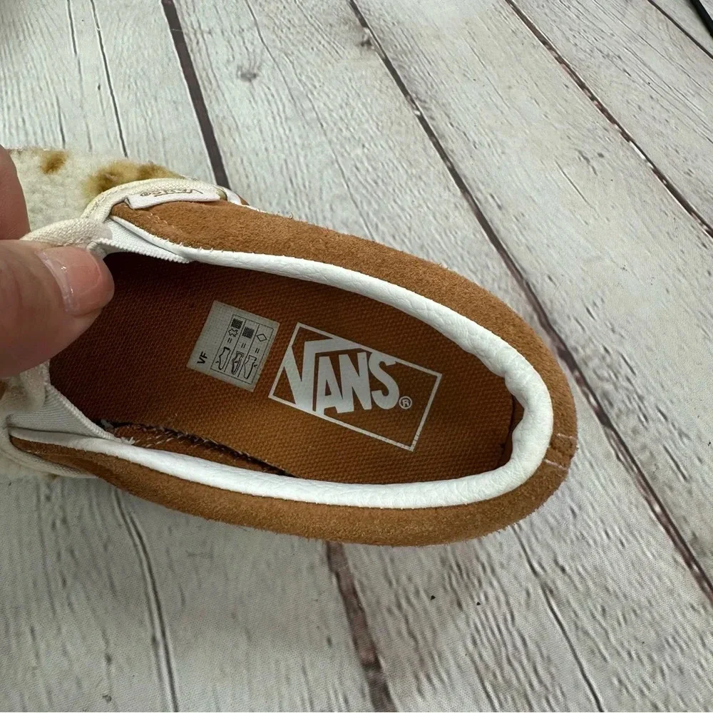 vans T kids classic slip on V bear hugs sneakers loafer shoes sz 12.5Y Unisex